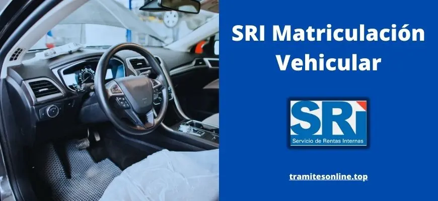 SRI Matriculacion vehicular